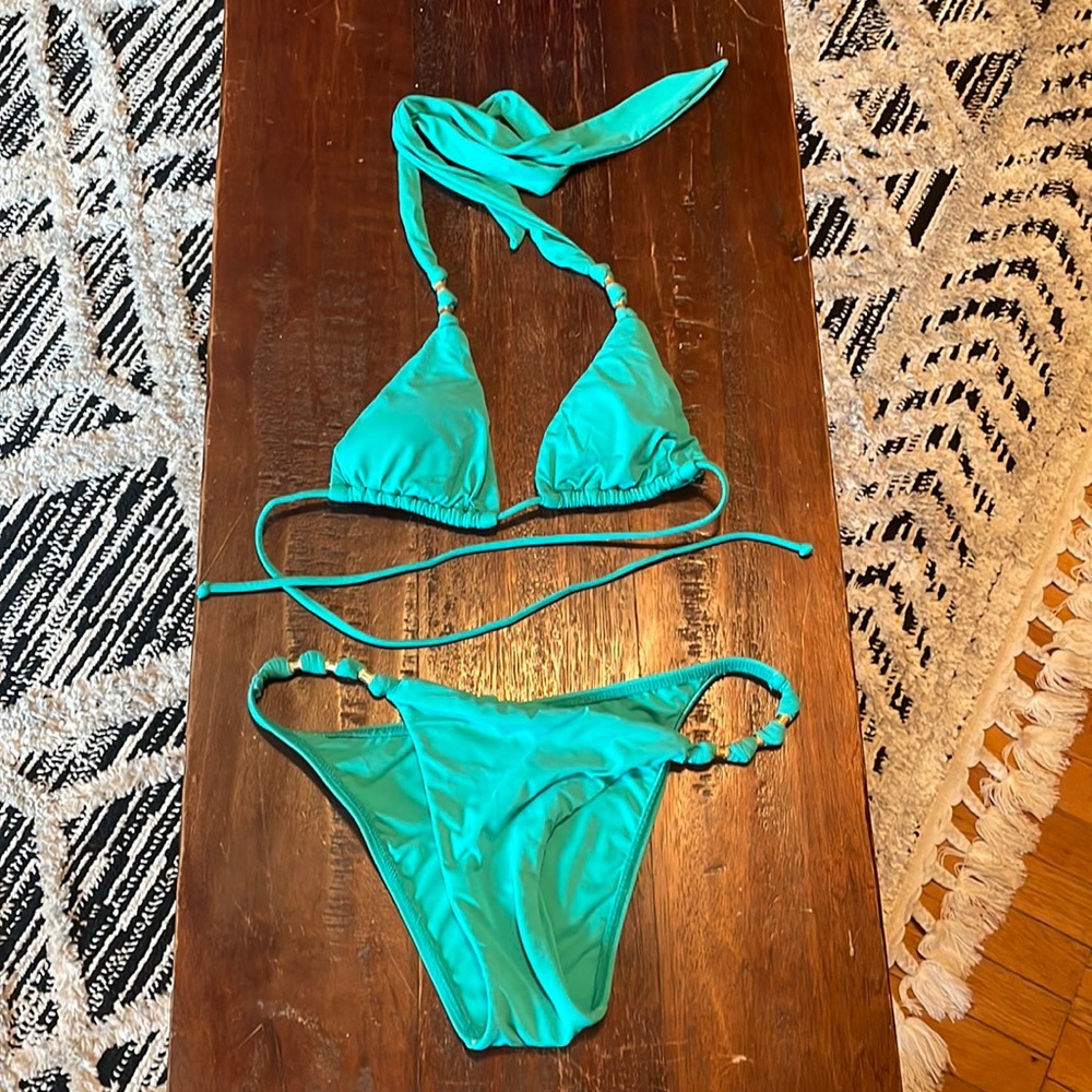 VIX Paula Hermanny String Bikini. Small top, medium bottom. Worn once